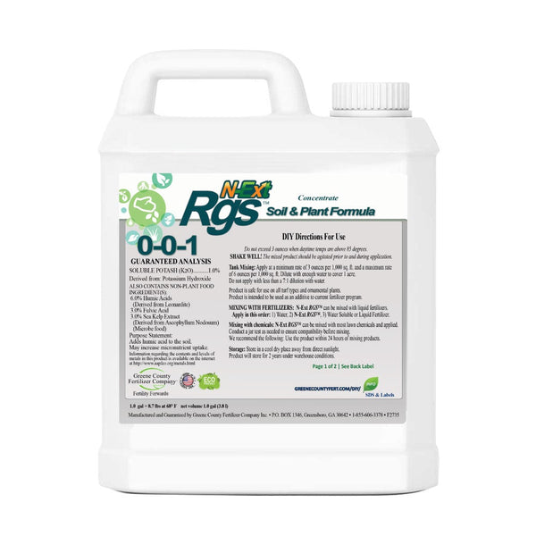 0-0-1 RGS Root Growth Bio-Stimulant, Sea Kelp | N-Ext