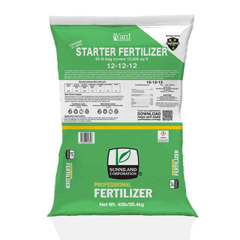 12-12-12 Starter Fertilizer 3% Iron - Bio-Nite - Granular Lawn Fertilizer - NC Grass Plugs