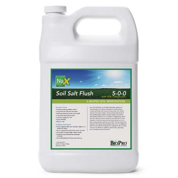 Na-X Soil Salt Flush 5-0-0 Salt Damage Recovery | Ecologel