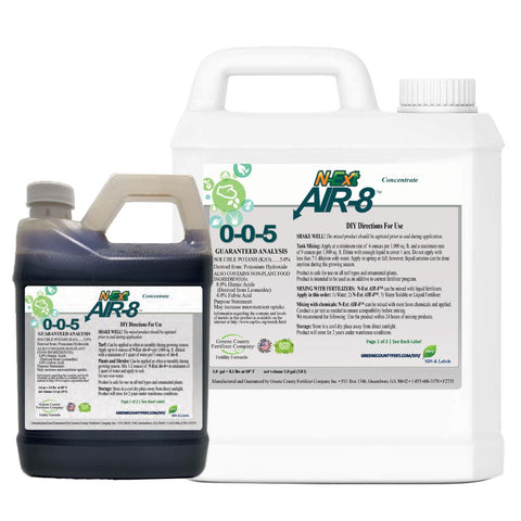 0-0-5 Air-8 Liquid Aeration Bio-Stimulant, Humic Acid | N-Ext - NC Grass Plugs